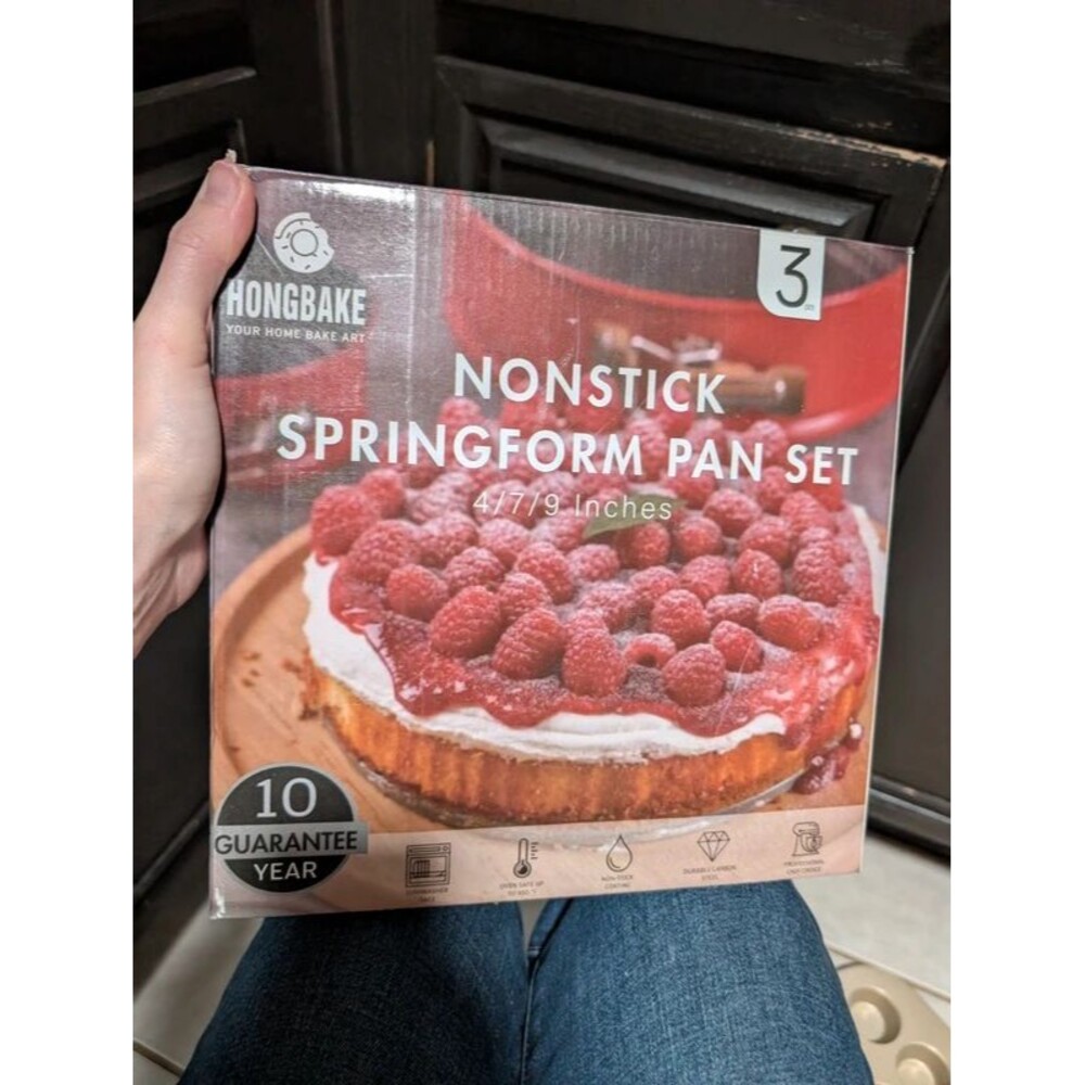 Nonstick springform pan set of 4